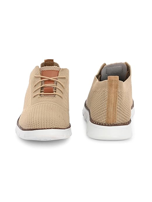 Men's Casual Dress Oxfords Net Shoes Breathable Knit Leisure Fashion Sneakers Lightweight Comfortable Walking Shoes