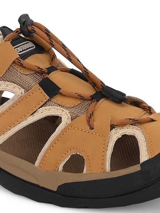 109 Sports Sandals for Men | Flexible Fit | Trendy & Stylish Sandals for Men | Velcro Closure for Easy Wear | Waterproof & Everyday Sandals for Men