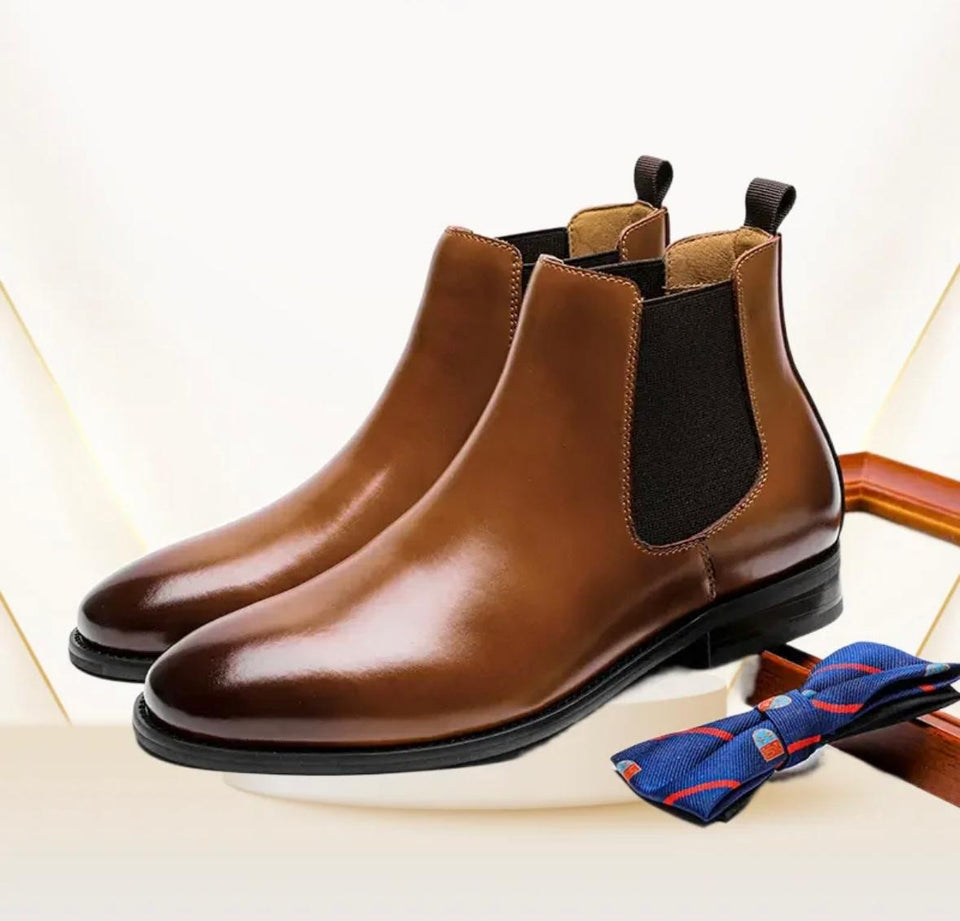 Karigar's Classic Chelsea Boots For Men