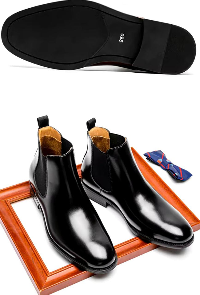 Karigar's Classic Chelsea Boots For Men